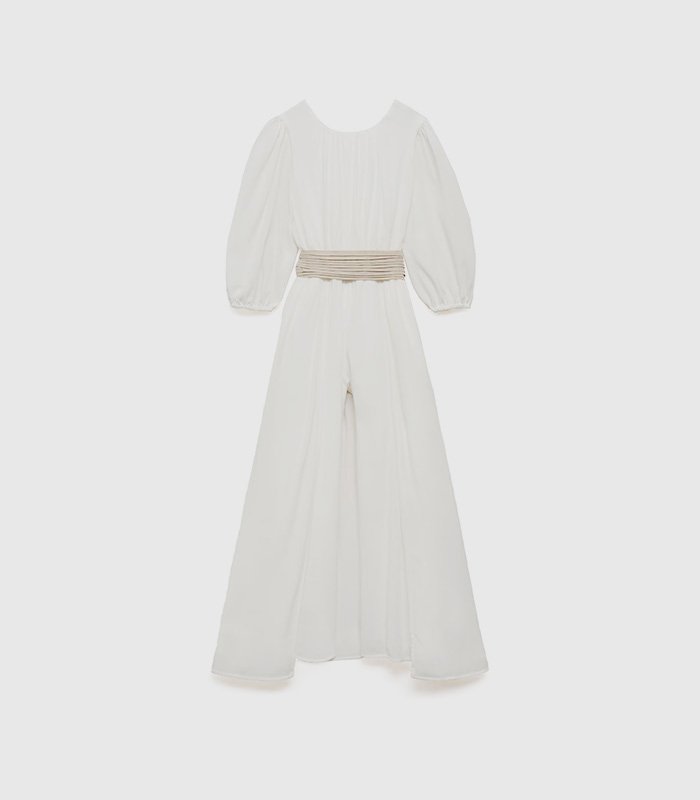 Bow long jumpsuit