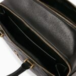 SAINT LAURENTOUT Lyia Duffle Bag in Quilted Lambskin